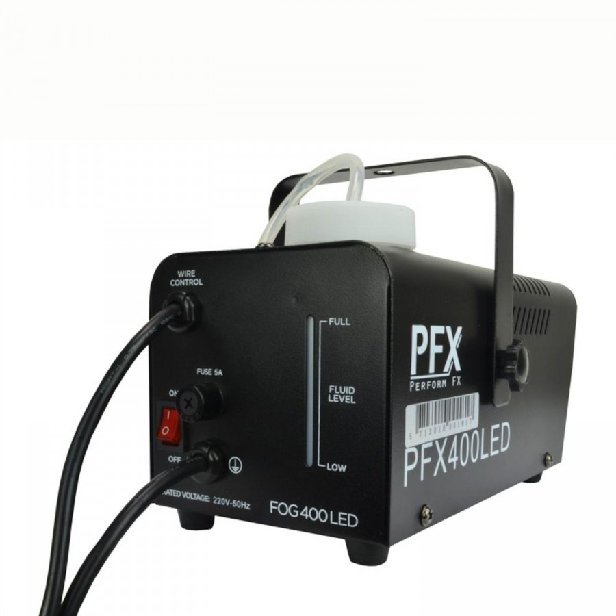 ATOMIC PFX400LED MACCHINA DEL FUMO COMPATTA 400 WATT CON 3 LED COLOR AMBRA