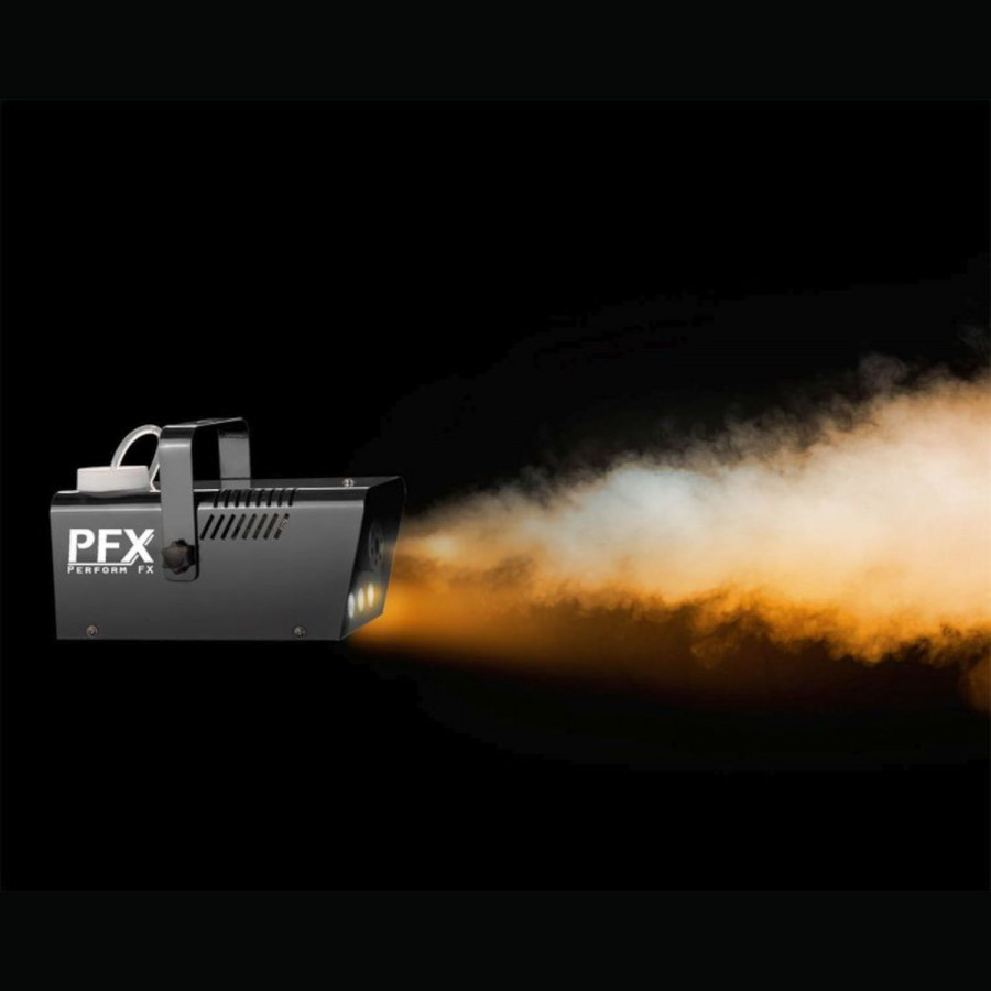 ATOMIC PFX400LED MACCHINA DEL FUMO COMPATTA 400 WATT CON 3 LED COLOR AMBRA