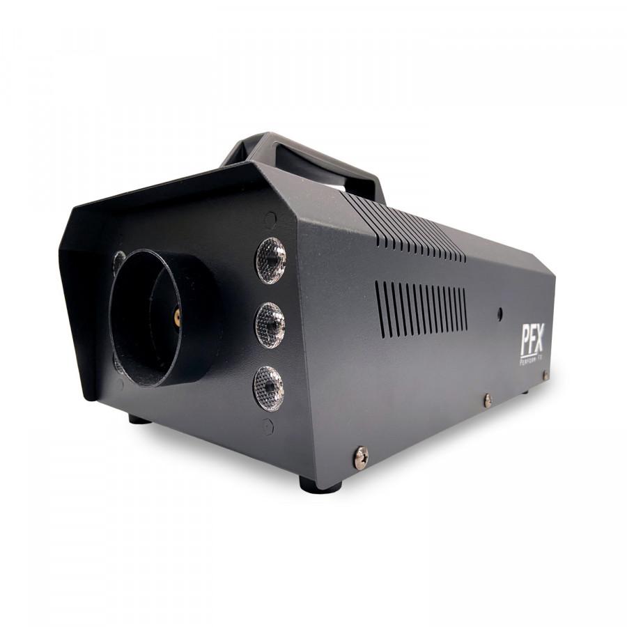 ATOMIC PFX900LED MACCHINA DEL FUMO COMPATTA 900 WATT CON 6 LED COLOR AMBRA
