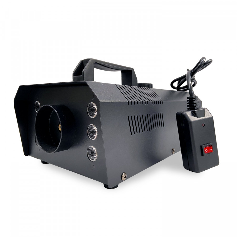 ATOMIC PFX900LED MACCHINA DEL FUMO COMPATTA 900 WATT CON 6 LED COLOR AMBRA