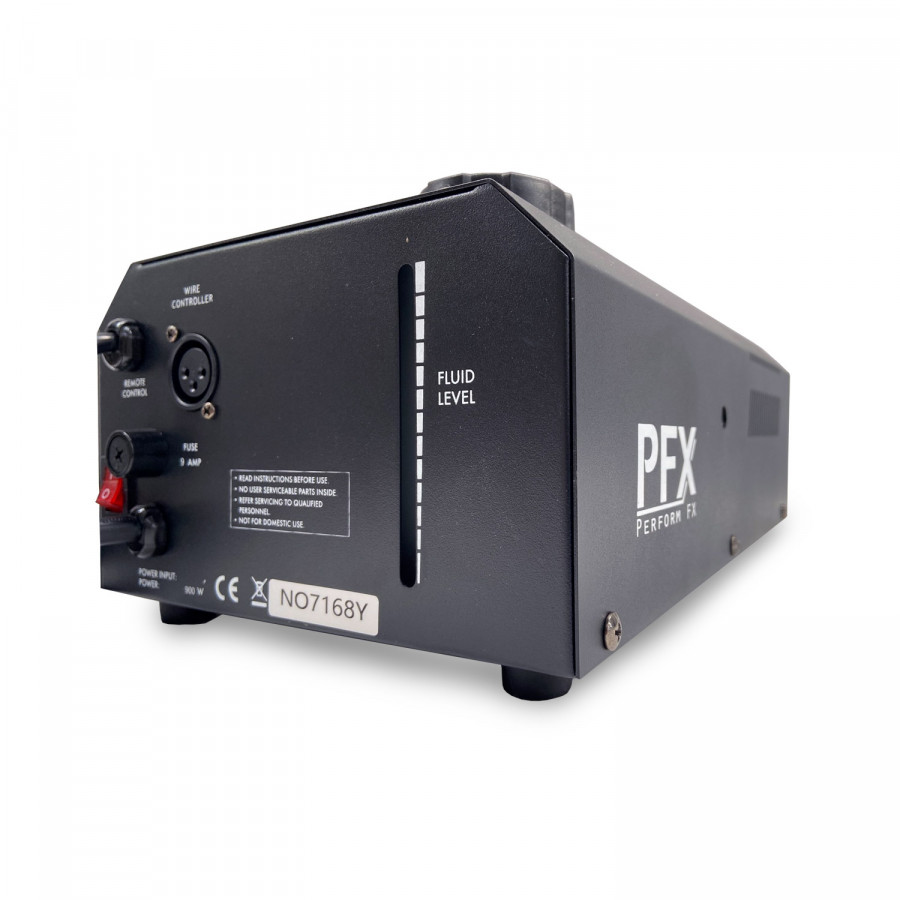 ATOMIC PFX900LED MACCHINA DEL FUMO COMPATTA 900 WATT CON 6 LED COLOR AMBRA