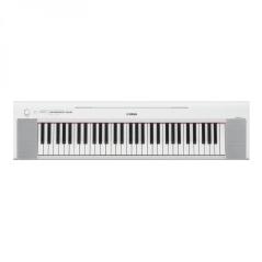 YAMAHA NP15W WHITE PIAGGERO STAGE PIANO PIANOFORTE DIGITALE PORTATILE 61 TASTI BIANCO