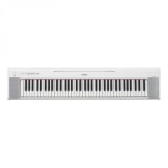 YAMAHA NP35 WHITE PIAGGERO PIANOFORTE DIGITALE PORTATILE 76 TASTI BIANCO