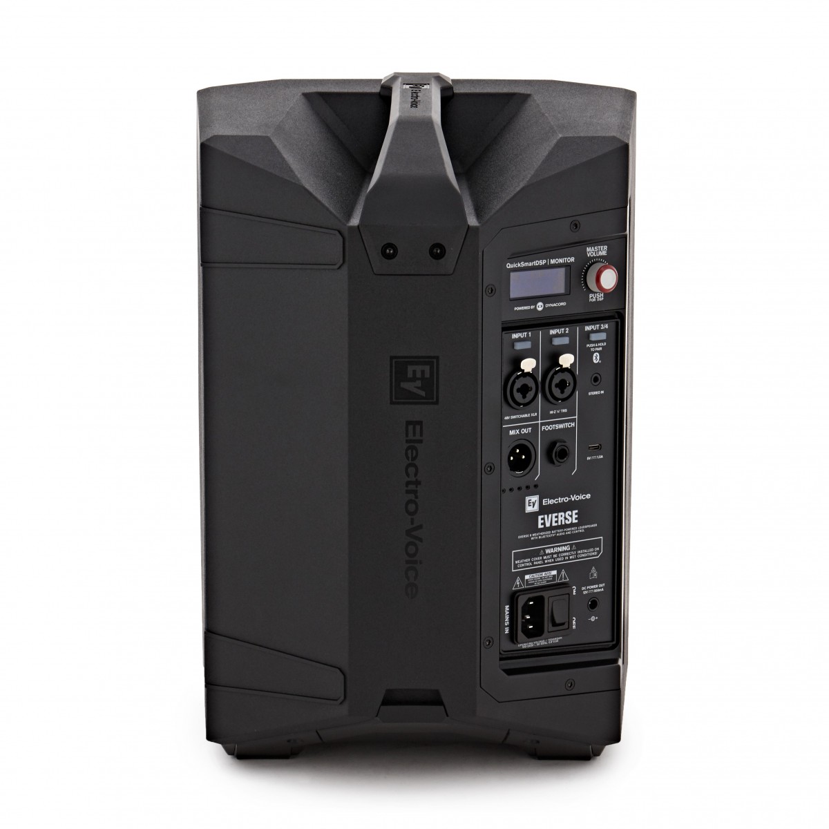 ELECTROVOICE ( EV ) ELECTRO VOICE EVERSE 8 BLACK SPEAKER BLUETOOTH ATTIVO A BATTERIA 8" 400 WATT