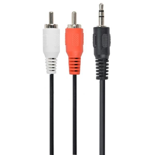 CABLEXPERT CCA-458 CAVO AUDIO MINI JACK STEREO - 2 RCA DA 1,5 METRI