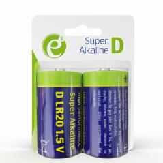 ENERGENIE EG-BA-LR20-01 BATTERIE ALCALINE LR20 (D) CONFEZIONE DA 2 PEZZI