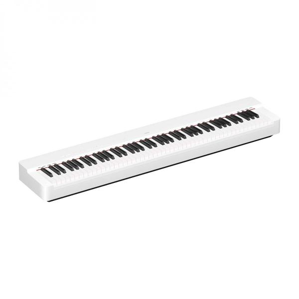 YAMAHA P225WH WHITE PIANOFORTE DIGITALE 88 TASTI PESATI P225 COLORE BIANCO