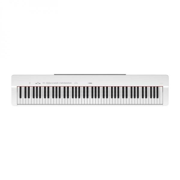 YAMAHA P225WH WHITE PIANOFORTE DIGITALE 88 TASTI PESATI P225 COLORE BIANCO