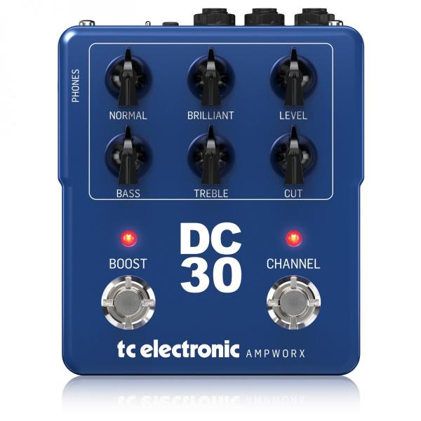 TC ELECTRONIC DC30 PREAMP PEDALE SIMULATORE AMPLIFICATORE PRE-POST BOOST