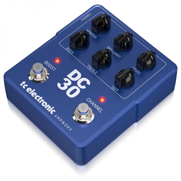 TC ELECTRONIC DC30 PREAMP PEDALE SIMULATORE AMPLIFICATORE PRE-POST BOOST
