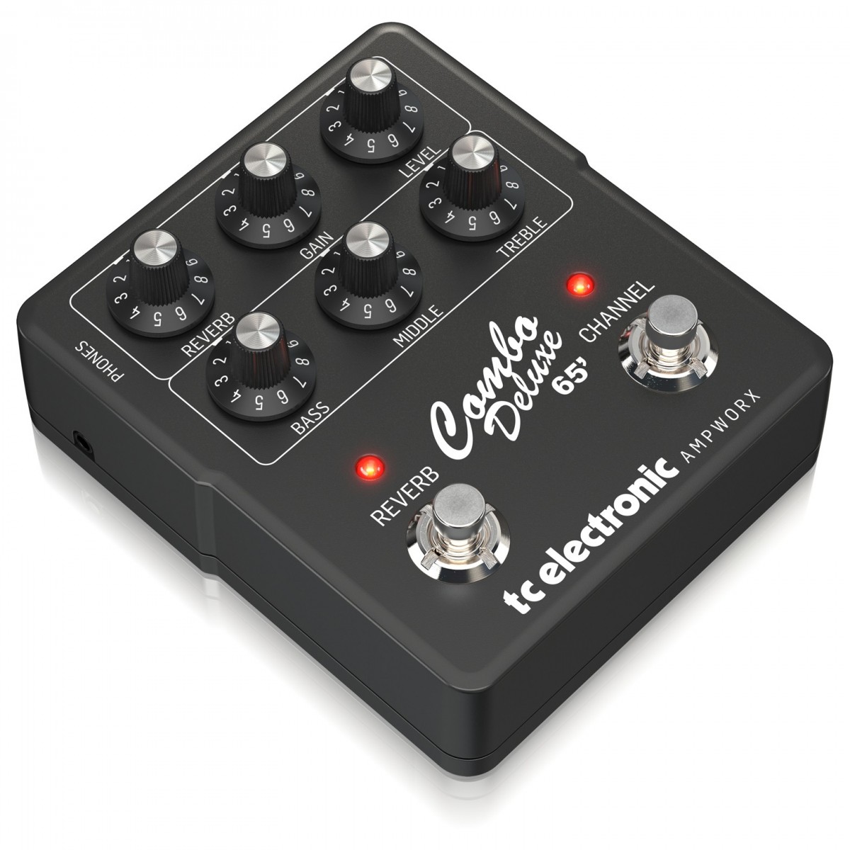 TC ELECTRONIC COMBO DELUXE '65 PREAMP PEDALE PREAMPLIFICATORE 2-CANALI CON RIVERBERO PER CHITARRA