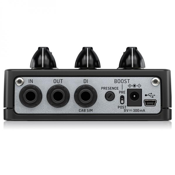 TC ELECTRONIC V550 PREAMP PEDALE PREAMPLIFICATORE 2 CANALI RIPRODUZIONE 5150