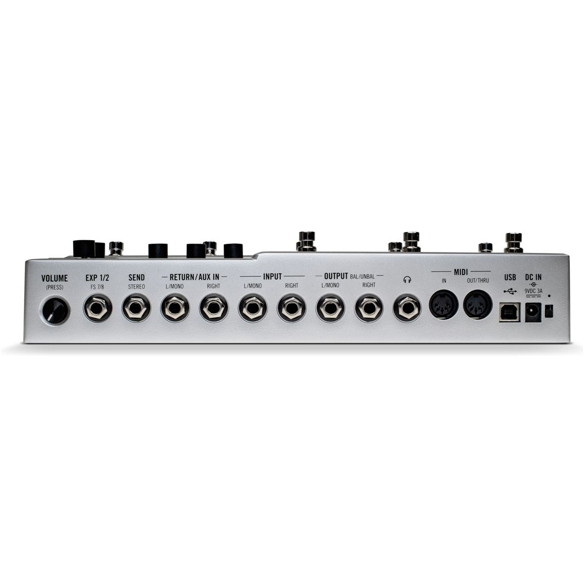LINE 6 LINE6 HX STOMP XL SILVER PEDALIERA MULTIEFFETO PER CHITARRA 8 INTERRUTTORI SIMULAZIONI AMPLIFICATORI CABINET
