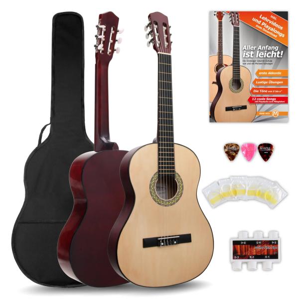 CLASSIC CANTABILE AS-851 KIT CHITARRA CLASSICA 4-4 COLORE NATURAL + ACCESSORI