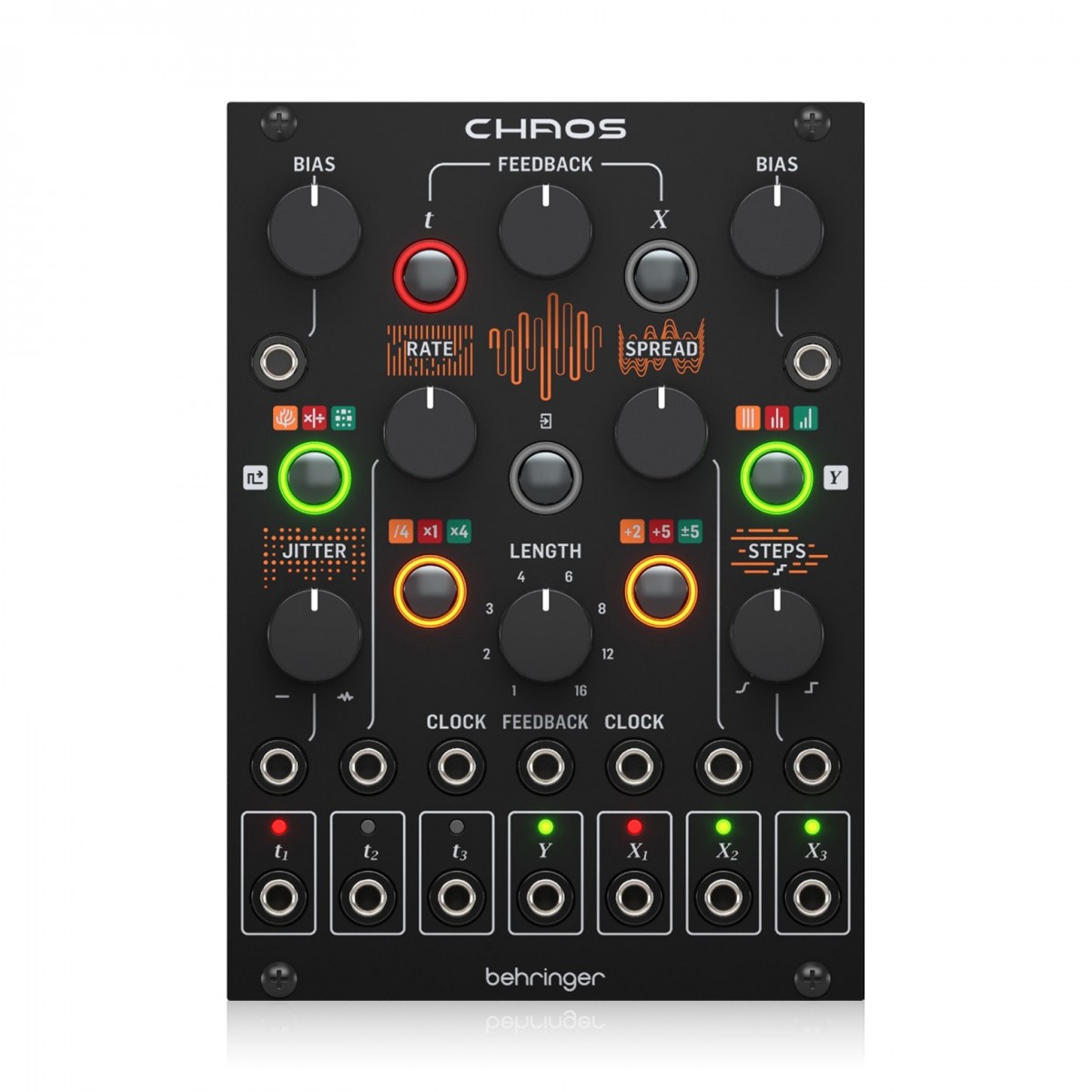 BEHRINGER CHAOS MODULO CAMPIONATORE RANDOM ANALOGICO PER EURORACK