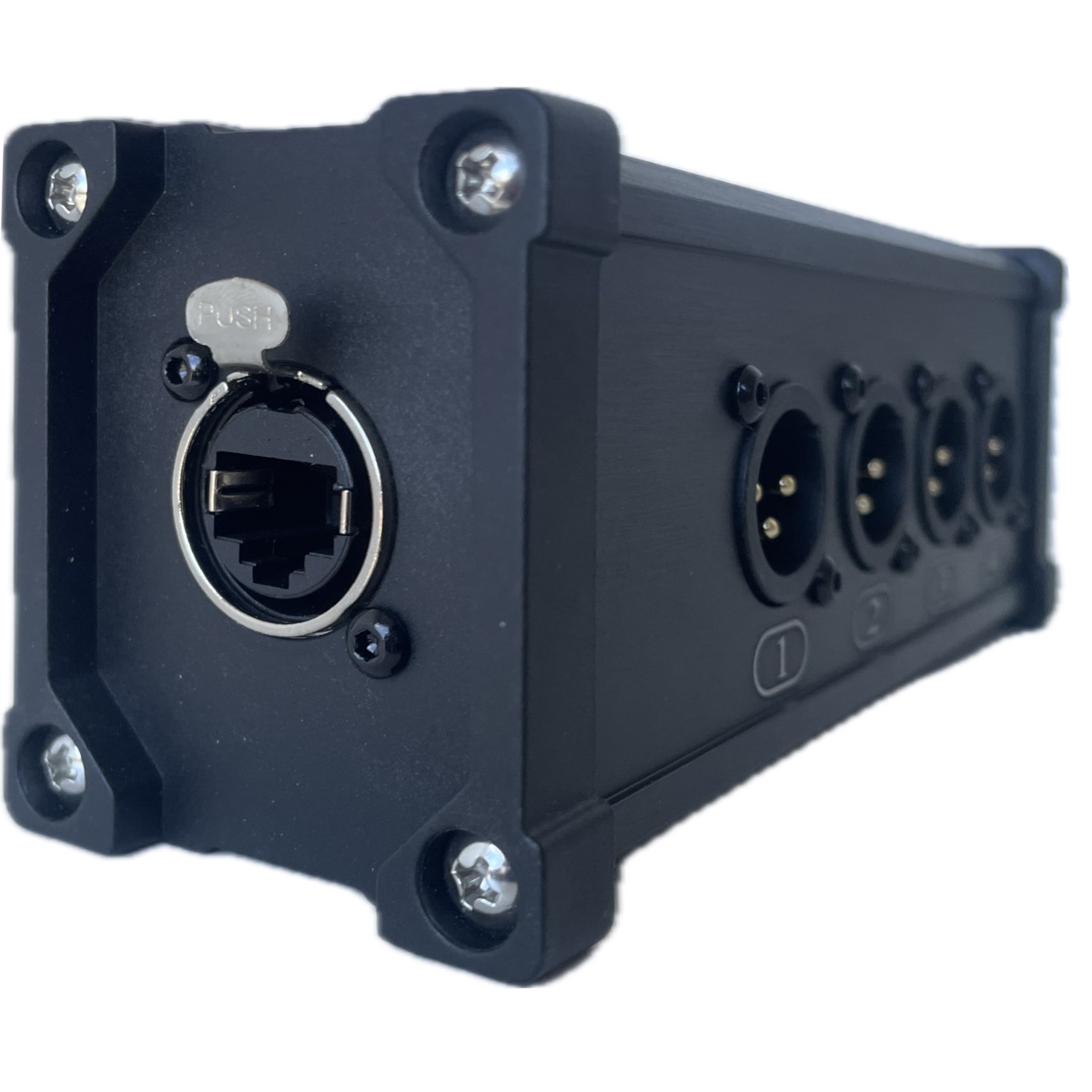 EXTREME RSAB5-4M MINI STAGEBOX EXTENDER AUDIO - DMX SU RJ45 CON 4 CONNETTORI XLR MASCHIO