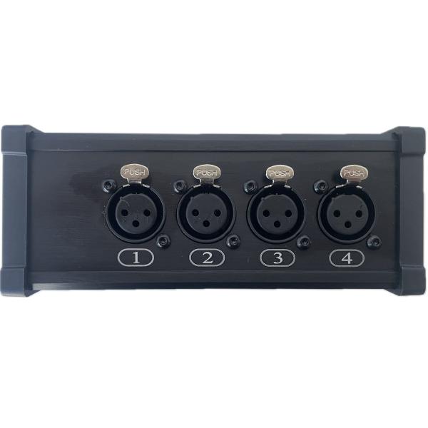 EXTREME RSAB5-4F MINI STAGEBOX EXTENDER AUDIO - DMX SU RJ45 CON 4 CONNETTORI XLR FEMMINA