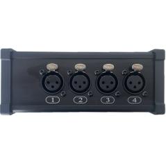 EXTREME RSAB5-4F MINI STAGEBOX EXTENDER AUDIO - DMX SU RJ45 CON 4 CONNETTORI XLR FEMMINA