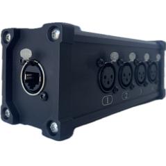 EXTREME RSAB5-4F MINI STAGEBOX EXTENDER AUDIO - DMX SU RJ45 CON 4 CONNETTORI XLR FEMMINA