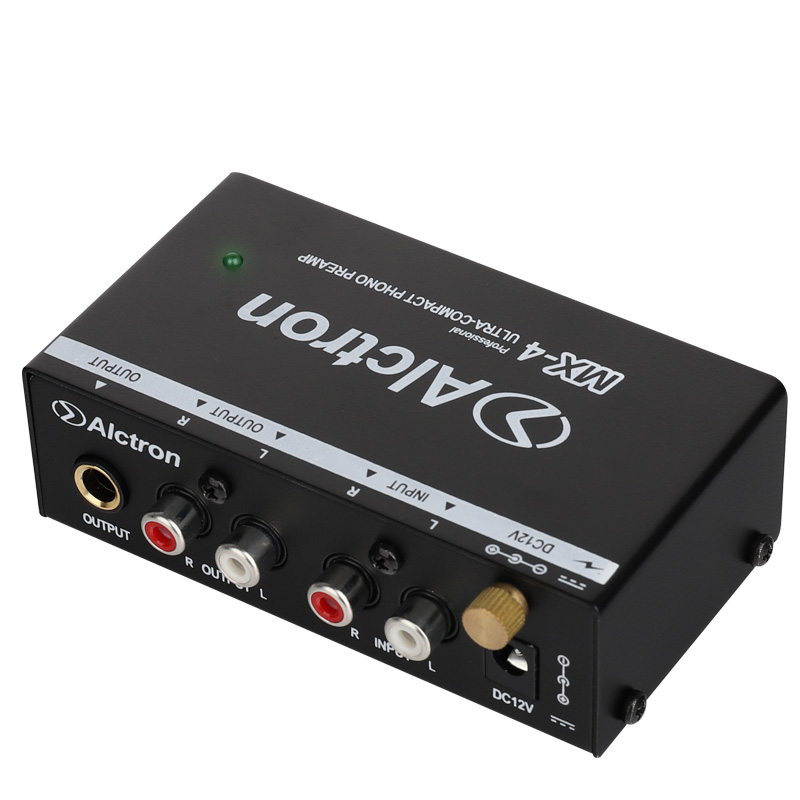 ALCTRON MX-4 PREAMPLIFICATORE PHONO COMPATTO PER GIRADISCHI