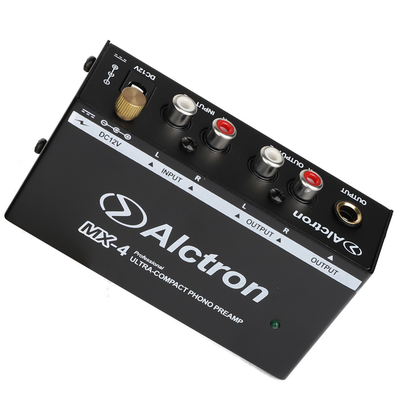 ALCTRON MX-4 PREAMPLIFICATORE PHONO COMPATTO PER GIRADISCHI