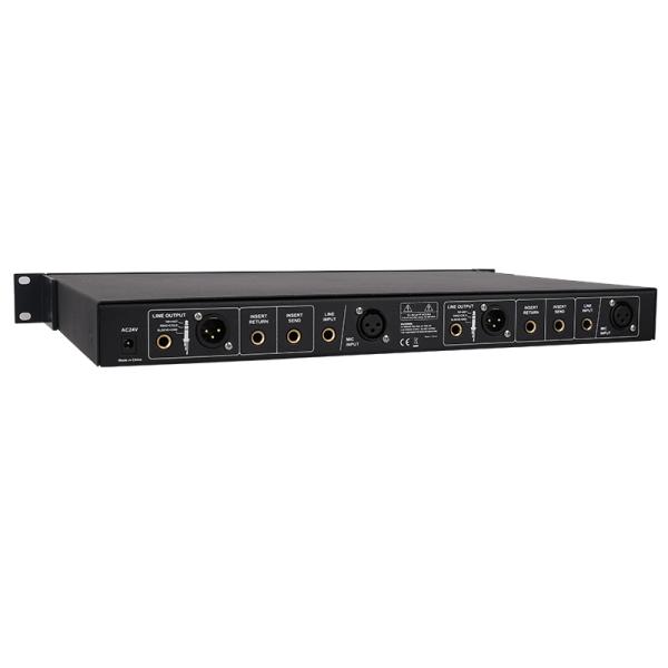 ALCTRON MP73X2 PREAMPLIFICATORE MICROFONICO DOPPIO CANALE