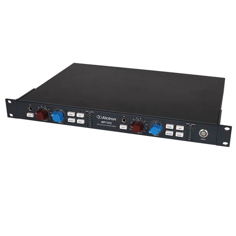 ALCTRON MP73X2 PREAMPLIFICATORE MICROFONICO DOPPIO CANALE
