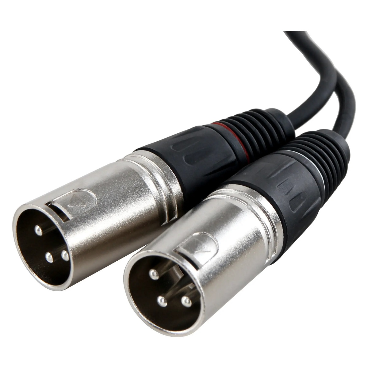 PRONOMIC ANE10-1 5JX CAVO CON ELIMINATORE DI RUMORE DA MINI JACK STEREO 3 5MM A 2 X XLR MASCHI