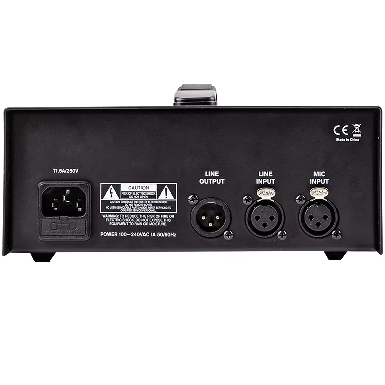 ALCTRON MP100V2 PREAMPLIFICATORE MICROFONICO VALVOLARE SINGOLO CANALE