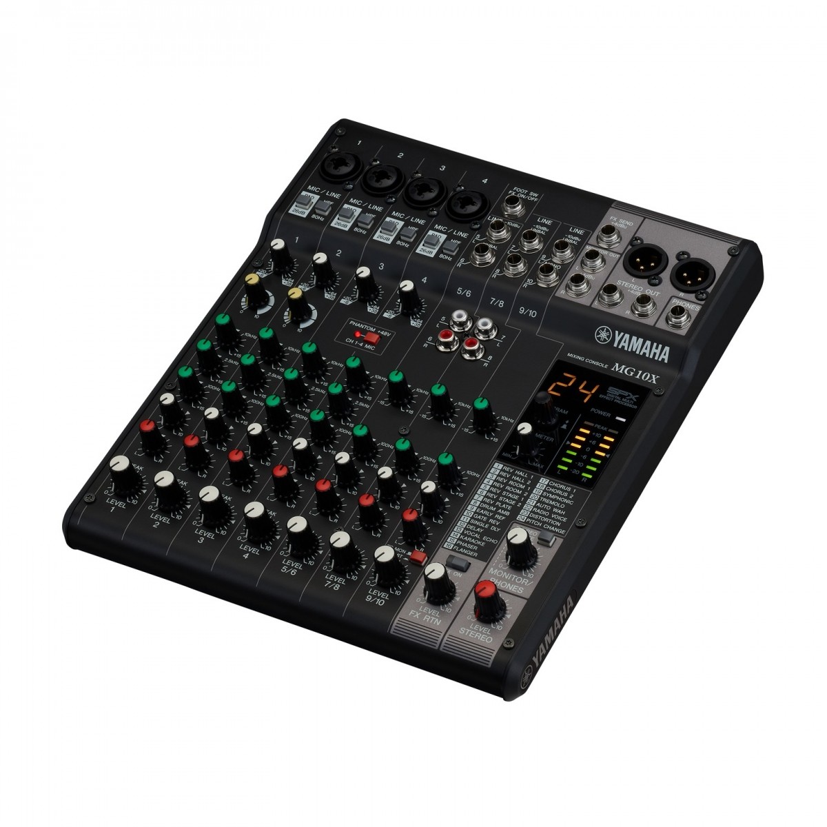 YAMAHA MG10X CV MIXER 10 CANALI CON EFFETTI ALIMENTAZIONE PHANTOM