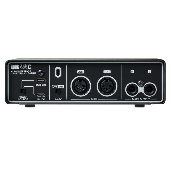 STEINBERG UR22C RED INTERFACCIA AUDIO USB 3 0 MIDI 2 CANALI CON D-PRE 24BIT 192Khz COLORE ROSSO