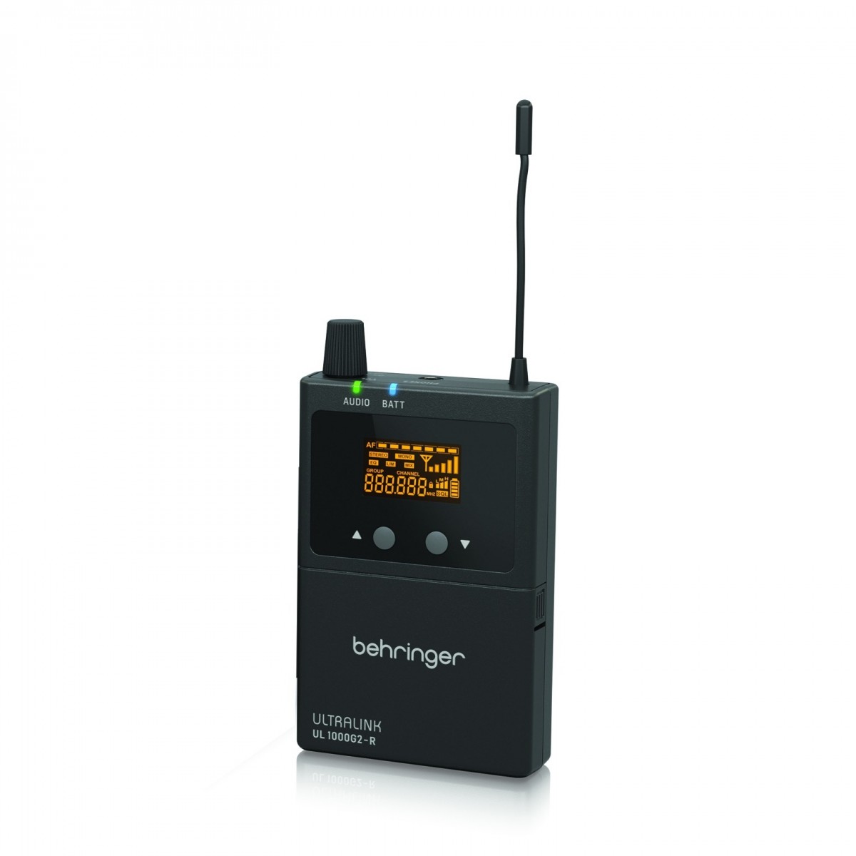 BEHRINGER UL1000G2-R RICEVITORE BODYPACK WIRELESS UHF PER SISTEMA IN EAR MONITOR UL 1000G2