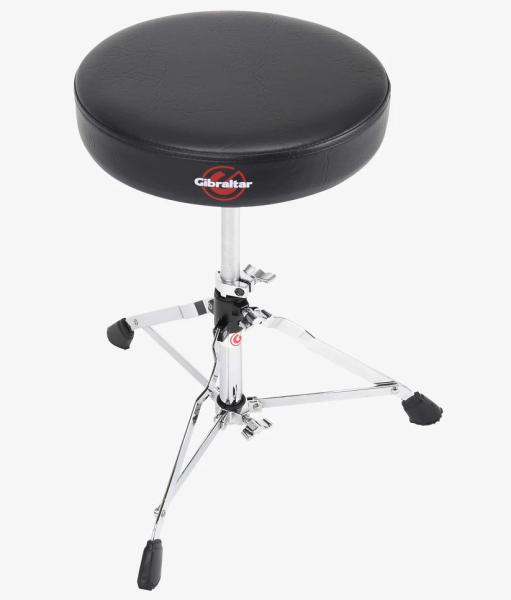 GIBRALTAR 5608 SGABELLO PER BATTERIA ALEZZA REGOLABILE SEDUTA IMBOTTITA 6 CM