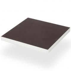 EXTREME RIPIANO 50 X 50 CM IN MULTISTRATO DI BETULLA CON SUPERFICIE RESINATA E PROFILATO IN ALLUMINIO