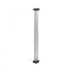 EXTREME STRUTTURA A RAGNO 50 X 50 CM IN ACCIAIO ANODIZZATO 4 PUNTI DI APPOGGIO ALTEZZA 160 CM