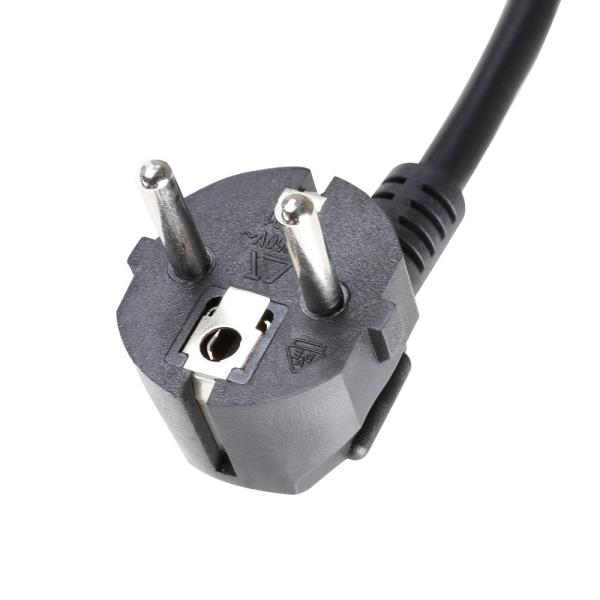 ADAM HALL 8747 S3 CIABATTA MULTIPRESA 3 PRESE 16A SCHUKO USCITE 2P+T INTERRUTTORE LUMINOSO CAVO CORRENTE 1 4MT 3X1 5MM2
