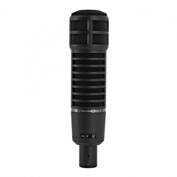 ELECTROVOICE ( EV ) ELECTRO VOICE RE20 BLACK MICROFONO DINAMICO CARDIOIDE PER VOCE OTTONI E GRANCASSA