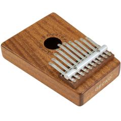 DIMAVERY KL-2 KALIMBA 10 TONI IN LEGNO CON CUSTODIA PANNO IN MICROFIBRA E MARTELLO