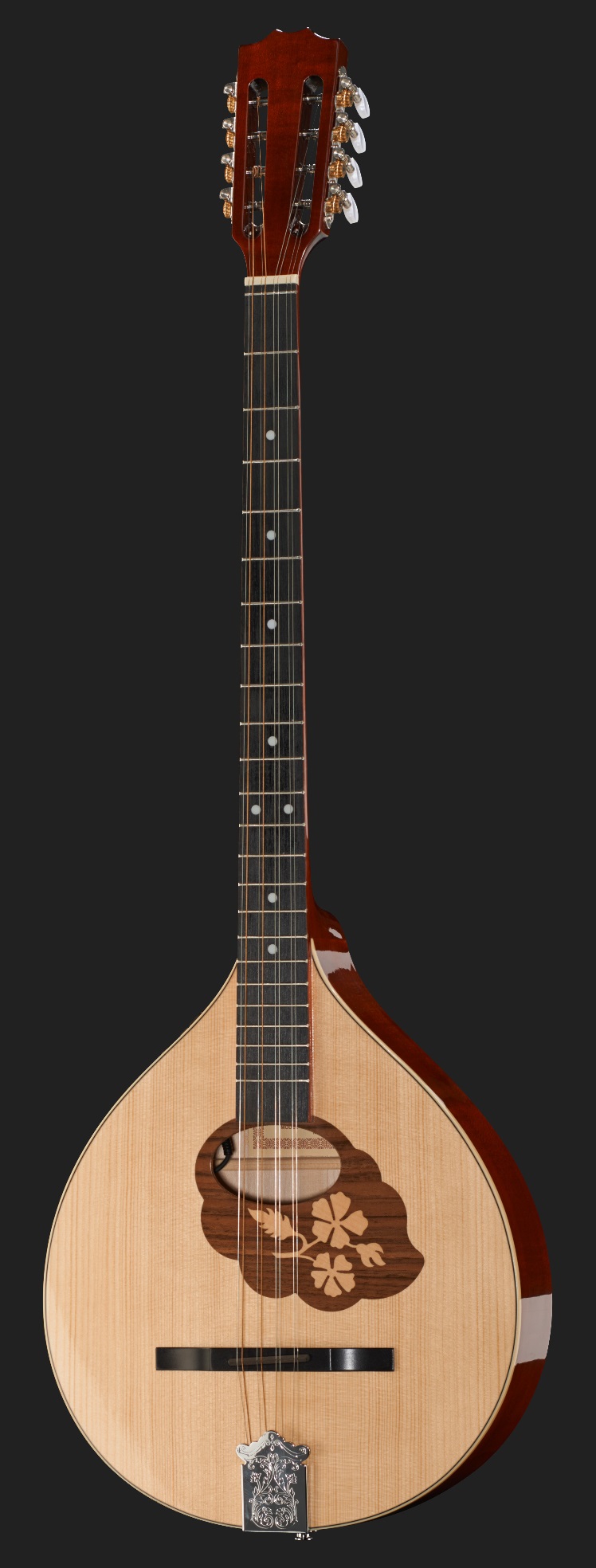 HORA BOUZOUKI IRLANDESE AMPLIFICATO FISHMAN PRESYS-101 66CM TOP ABETE MASSELLO FONDO FASCE E MANICO ACERO CON BORSA