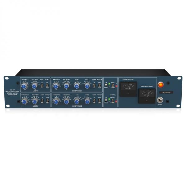 BEHRINGER 369-KT COMPRESSORE E LIMITATORE 2 CANALI TRASFORMATORI MIDAS