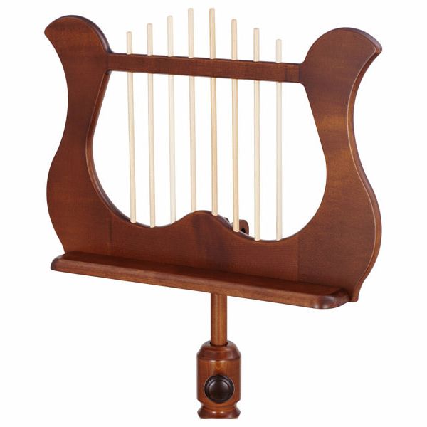 HORA LEGGIO LEGNO TAVOLA LIRA MADE IN EUROPE CORPO BARRA E CHIUSURE IN ACERO REGOLABILE ALTEZZA E INCLINAZIONE FINITURA NOCE