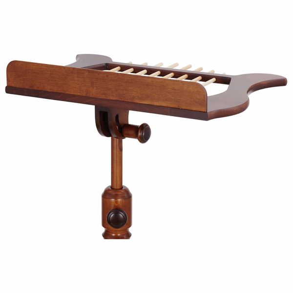 HORA LEGGIO LEGNO TAVOLA LIRA MADE IN EUROPE CORPO BARRA E CHIUSURE IN ACERO REGOLABILE ALTEZZA E INCLINAZIONE FINITURA NOCE