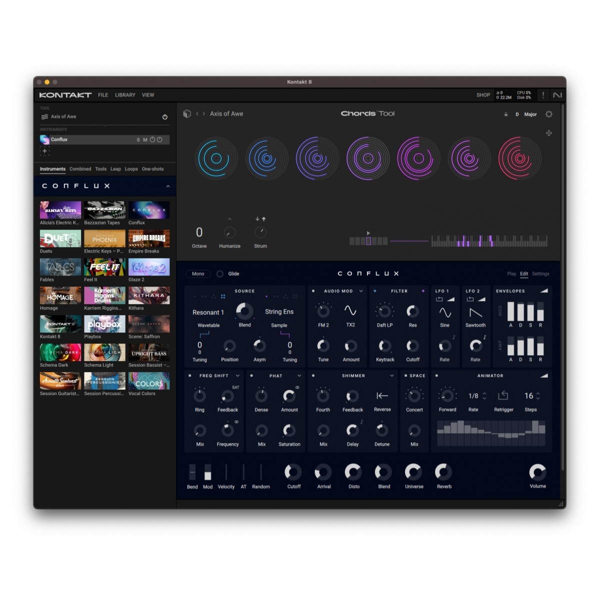 NATIVE INSTRUMENTS KONTAKT 8 SOFTWARE CAMPIONATORE STRUMENTI VIRTUALI