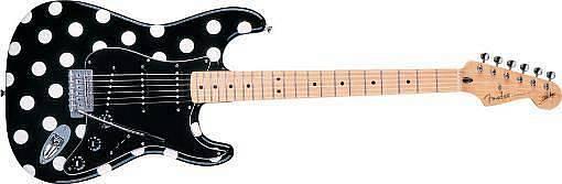 Fender BUDDY GUY Standard Stratocaster MN Polka DOT Finish