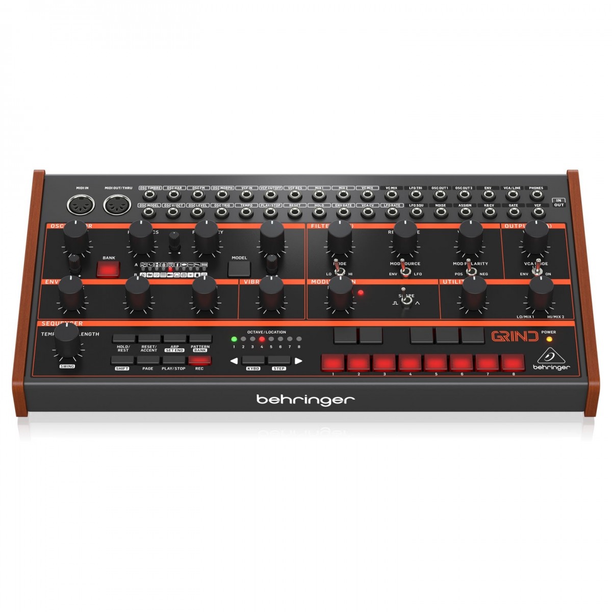 BEHRINGER GRIND SINTETIZZATORE IBRIDO SEMIMODULARE