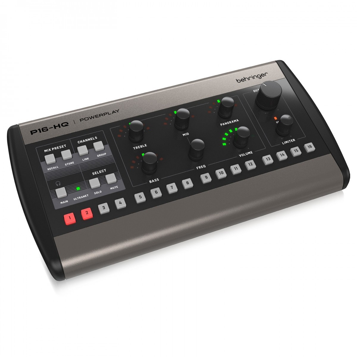 BEHRINGER P16-HQ POWERPLAY MIXER PERSONAL MONITOR 16 CANALI DIGITALE
