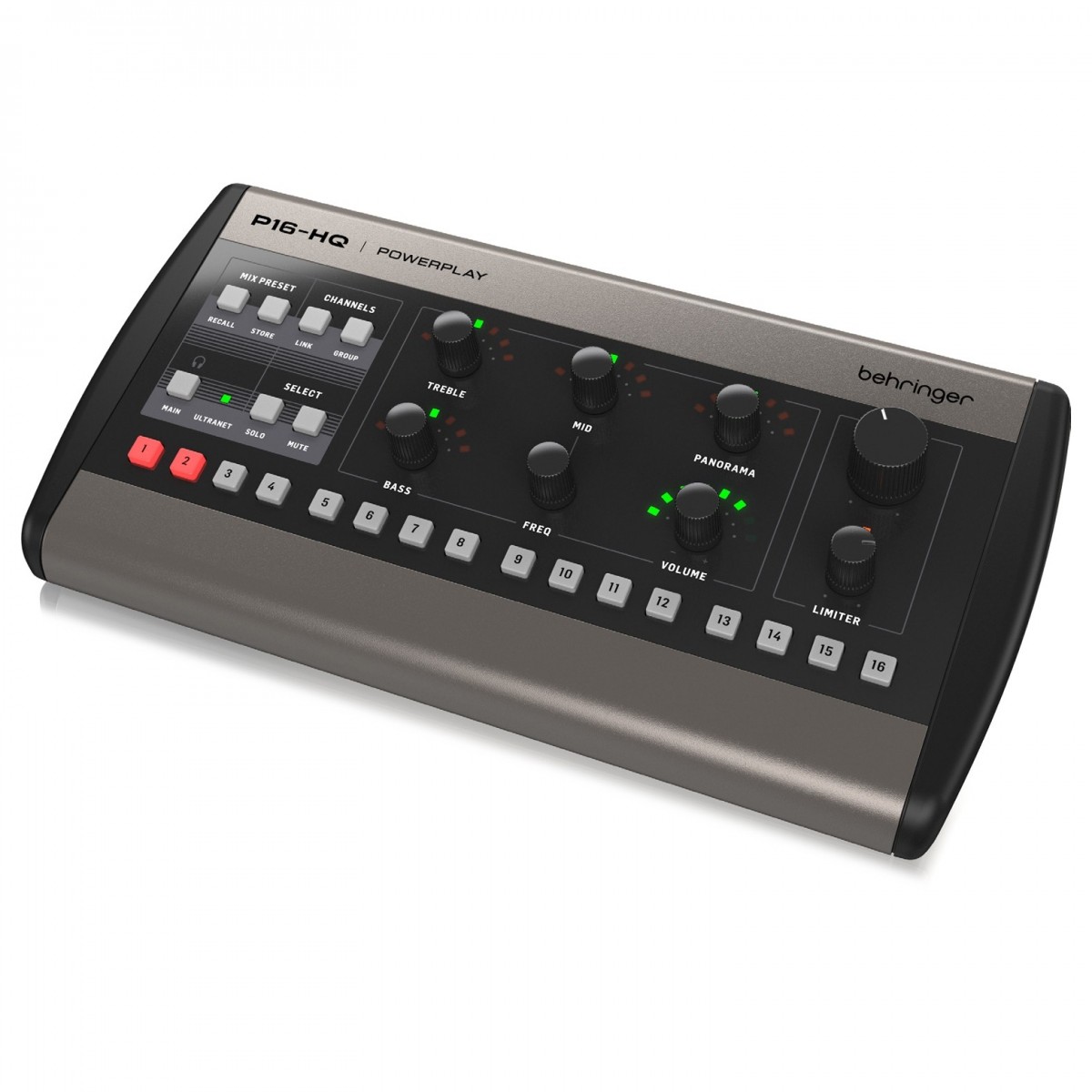 BEHRINGER P16-HQ POWERPLAY MIXER PERSONAL MONITOR 16 CANALI DIGITALE