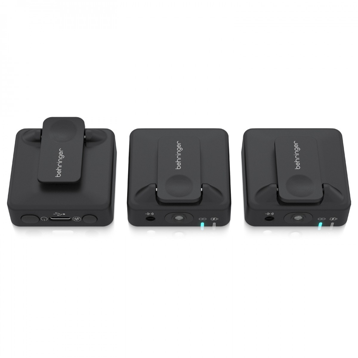 BEHRINGER GO CAM WIRELESS 2 SISTEMA DIGITALE DOPPIO MICROFONO A CLIP