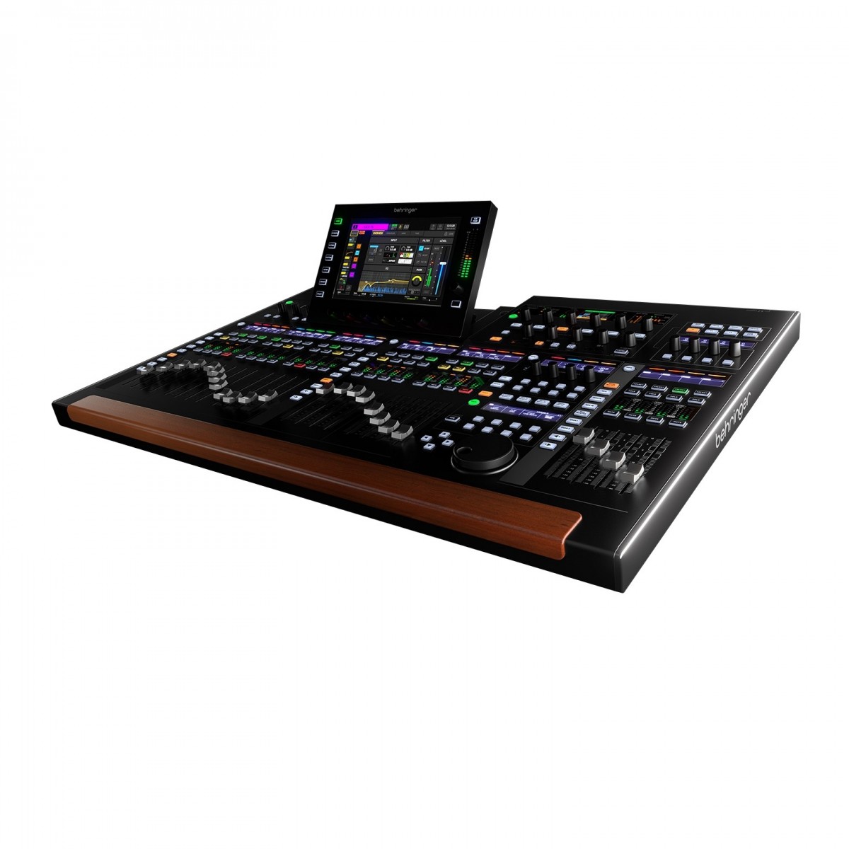 BEHRINGER WING BK MIXER DIGITALE 48 CANALI 8 PREAMPLIFICATORI MIDAS PRO 3 KLARK TEKNIK SUPERMAC AES50 28 BUS