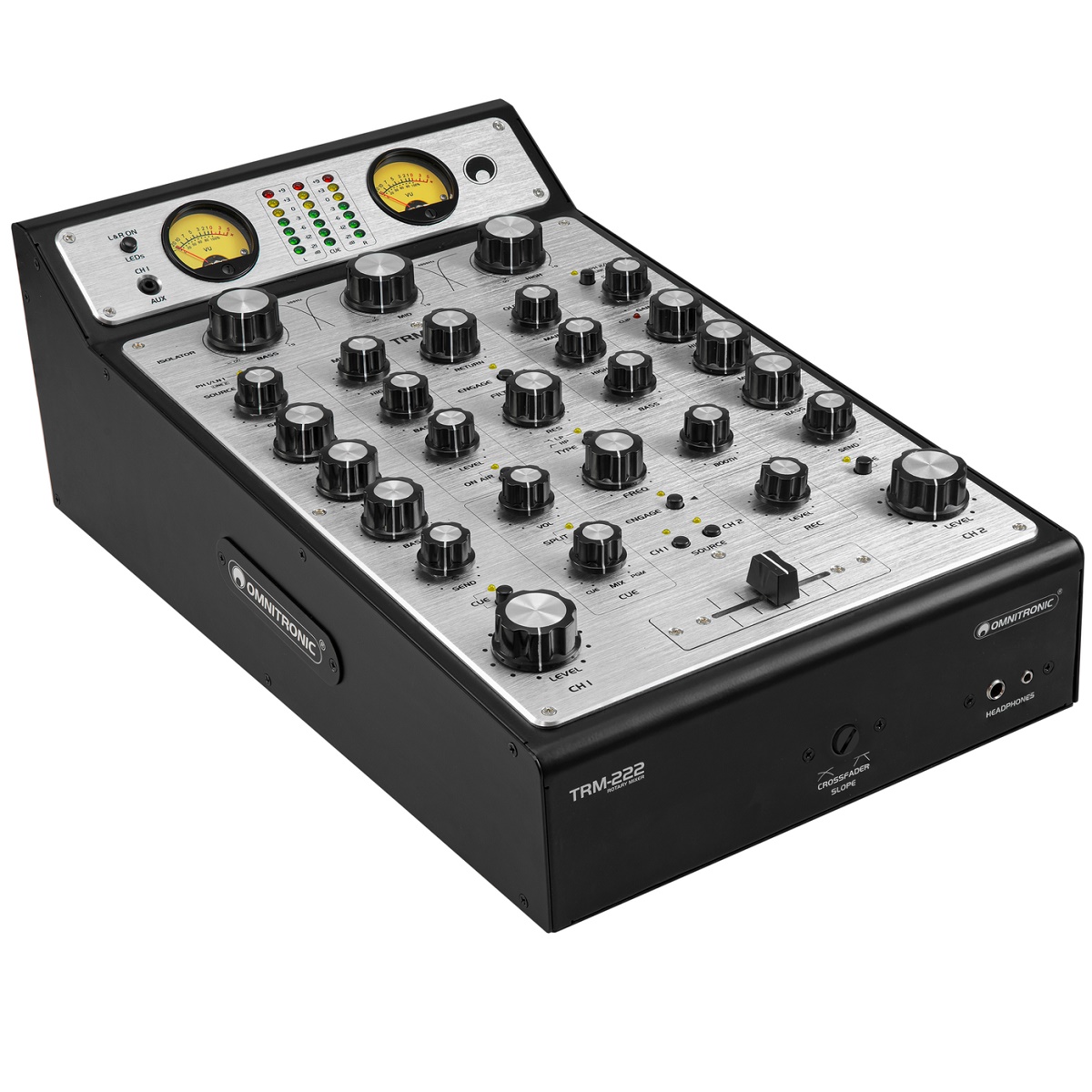 OMNITRONIC TRM222 MIXER ROTATIVO 2 CANALI PER DJ
